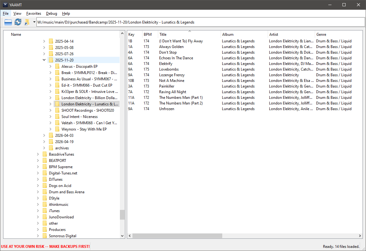 YAAMT screenshot